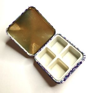 Fancy Pill Box Antique Style Great Gift - New